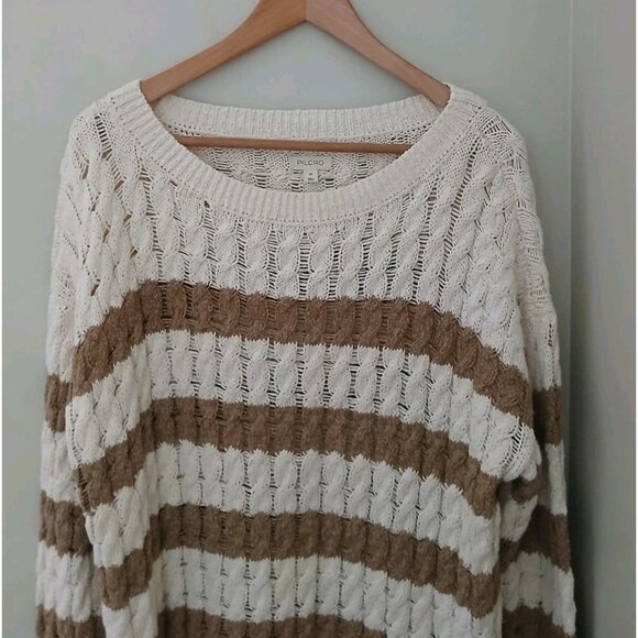 Pilcro Anthro Longline Stitch Sweater - Picture 2 of 11